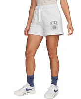 Nike Women's Sportswear Club Fleece Mid-Rise Pull-On Shorts