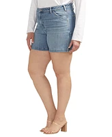 Silver Jeans Co. Plus Size Sure Thing Carpenter Shorts