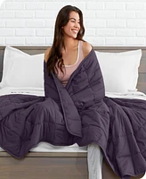 Bare Home Weighted Blanket, 22lbs (60" x 80") - Cotton