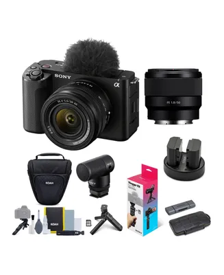 Sony Alpha Zv-E1 Mirror less Camera (28-60, 50mm Lenses, Accessory Kit)