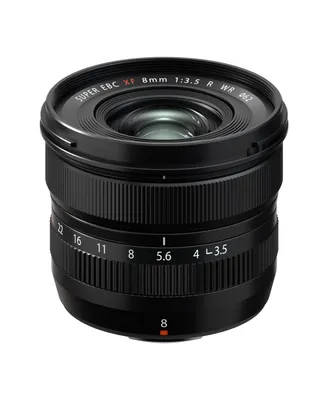 Fujifilm Fuji on XF8mm F3.5 R Wr Weather-Resistant 35-mm Focal Length Lens