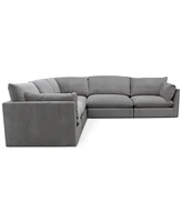 Marsten 126" -Pc. Fabric Sectional