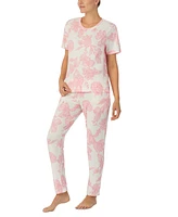 Sanctuary Women's 2-Pc. Printed Jogger Pajamas Set