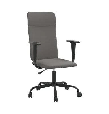 Office Chair Dark Gray Fabric