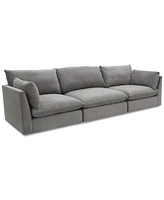 Marsten 126" 3-Pc. Fabric Sectional, Created for Macy's