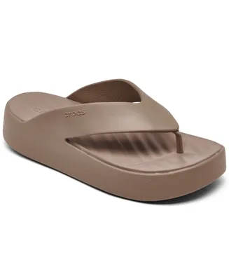 Crocs Women's Getaway Platform Casual Flip-Flop Sandals from Finish Line