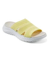 Easy Spirit Women's Deion Round Toe Flat Casual Sandals