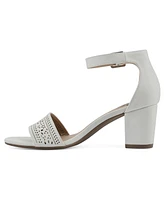 White Mountain Women's Eileen Block Heel Dress Sandals