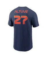 Men's Nike Jose Altuve Navy Houston Astros 2022 City Connect Name and Number T-shirt