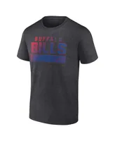 Men's Fanatics Charcoal Buffalo Bills T-shirt
