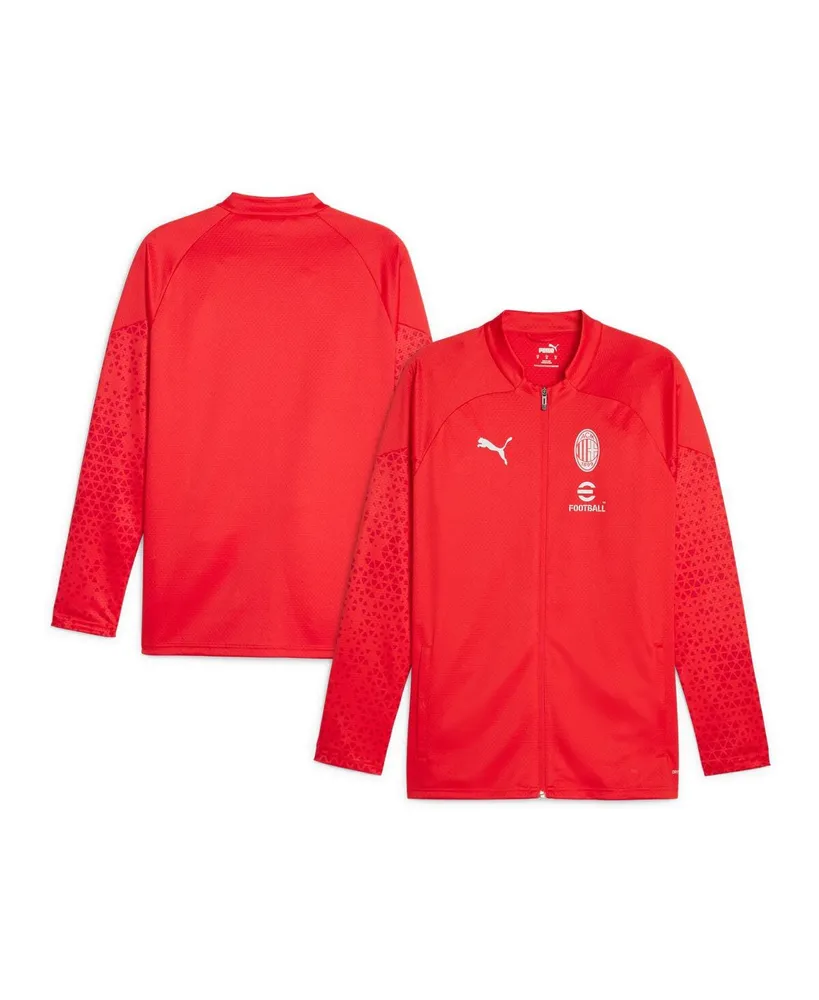 Men's Puma Red Ac Milan 2023/24 Full-Zip Training Top