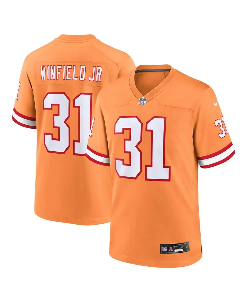 Men's Nike Antoine Winfield Jr. Orange Tampa Bay Buccaneers Throwback Game Jersey