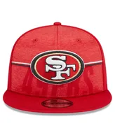 Men's New Era Scarlet San Francisco 49ers 2023 Nfl Training Camp 9FIFTY Snapback Hat