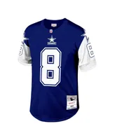 Men's Mitchell & Ness Troy Aikman Navy Dallas Cowboys Legacy Replica Jersey