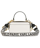 Karl Lagerfeld Paris Simone Small Leather Crossbody