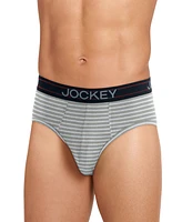 Jockey Men's 5-pk. Lightweight Cotton-Blend Logo Briefs