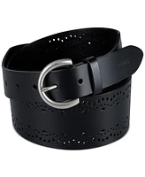 Levi's Women's Corset Style Laser Cut High Waist Belt