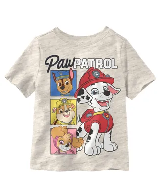 Paw Patrol Toddler and Little Boys Graphic Short Sleeve T-shirt
