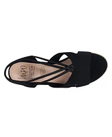 Impo Women's Tiyasa Embroidered Platform Wedge Sandals