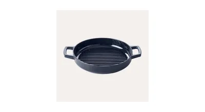Alva Nori Cast Iron Grill Pan with 2 Handles, 11 inch