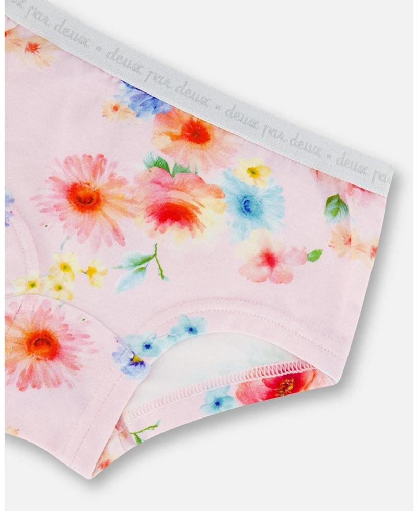 Deux Par Deux Boyshort Pantie - Strawberries Deux Par Deux Boyshort Pantie - Strawberries