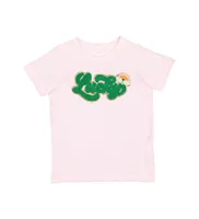 Sweet Wink Little and Big Girls Lucky Rainbow Patch St. Patrick's Day Short Sleeve T-Shirt