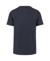 Men's '47 Brand Navy Distressed Houston Texans Gridiron Classics Time Lock Franklin T-shirt