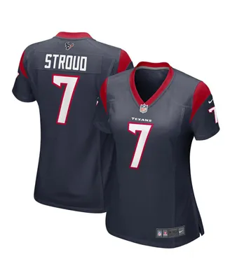 Women's Nike C.j. Stroud Navy Houston Texans Player Jersey