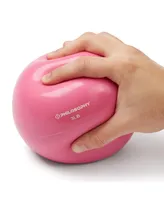 Philosophy Gym Toning Ball, 3 Lb, Pink - Soft Weighted Mini Medicine Ball