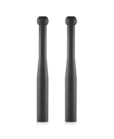 Philosophy Gym Lb Indian Clubs Pair- Weighted Steel Exercise Club Bells Set, Arm Strength Trainer