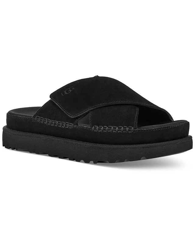 UGG Black Crisscross Slide Sandals UGG | Shoes | Ugg Black Slide Sandals With Crisscross Straps  main image 3