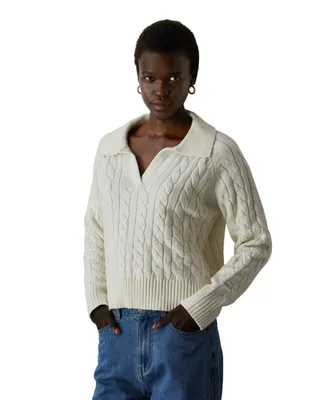 Women's Vivian Pretzel Sweater Knit Top