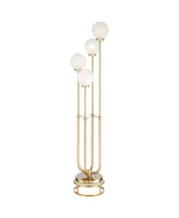 Candida Mid-Century Modern Floor Standing Lamp with Riser 4