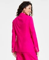 I.n.c. International Concepts Women's Double-Breasted Blazer, Created for Macy's