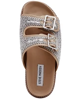 Steve Madden Women's Cabo Embellished Footbed Sandals