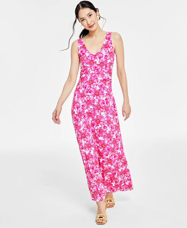 inc floral maxi dress MACI FLORAL MAXI DRESS