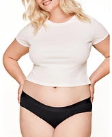 Cindy Women's Plus-Size Cheeky Period-Proof Panty