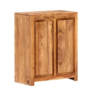 Sideboard 23.6"x13"x29.5" Solid Sheesham Wood