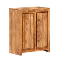 Sideboard 23.6"x13"x29.5" Solid Sheesham Wood