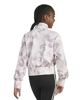 adidas Big Girls Long Sleeve Full-Zip Printed Fashion Track Jacket