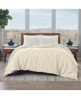 Ella Jayne Cotton 500 Thread Count 3-Piece Duvet Cover Set, King/California King