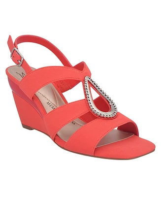 Impo Women's Violette Ornamented Wedge Sandals