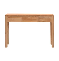 Console Table 43.3"x13.8"x29.5" Solid Wood Teak