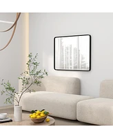 Homcom 30 x 22 Wall-Mounted Living Room Recgle Mirror