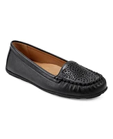 Earth Women's Carmen Round Toe Slip-on Casual Flat Loafers