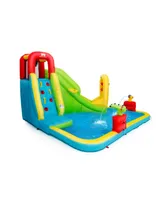 Inolait Inflatable Splash Jump Slide Water Bounce without Blower