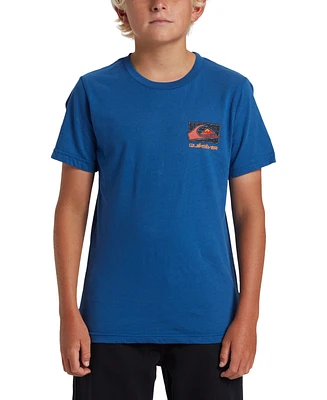 Quiksilver Big Boys Spin Cycle Graphic Cotton T-Shirt