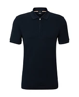 Boss by Hugo Men's Zip Placket Slim-Fit Polo Shirt