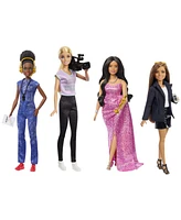 Barbie Careers Women in Film Set of 4 Dolls with Removable Looks and Accessories