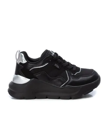 Women's Platform Lace-up Sneakers by Xti